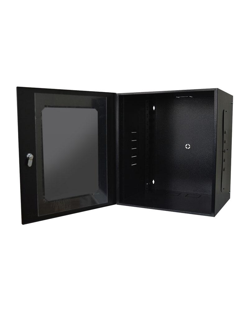 Mini Rack 12U x 400mm Economic Porta com Visor em Acrílico - Imagem 2