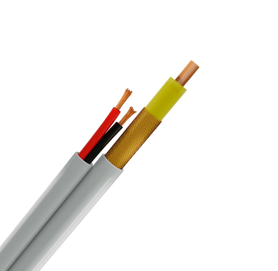 CABO EVOHD 4MM - DUPLA BLINDAGEM + BIP 22 AWG 100M - BRANCO - Imagem 2